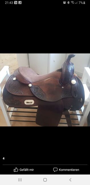 Westernsattel 02 kammer 16 Zoll Deuber Sattel, California Brand Saddlery (Deuber tochter), Lena Franz , Western Saddle, Witten, Image 4