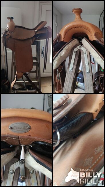 Westernsattel, American Flex, Schwertfirm Ch, Western Saddle, Gerolsbach, Image 5