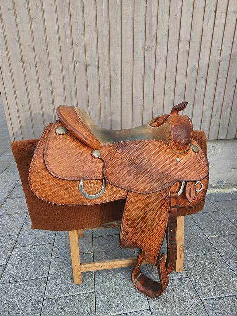 Westernsattel, Blue Ribbon  Imperial, Allround , Monica Hinteregger , Western Saddle, Eich