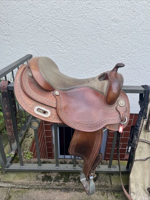 Westernsattel, Boots Western reining , Christa Rohrer Künne, Western Saddle, Weinsberg, Image 3