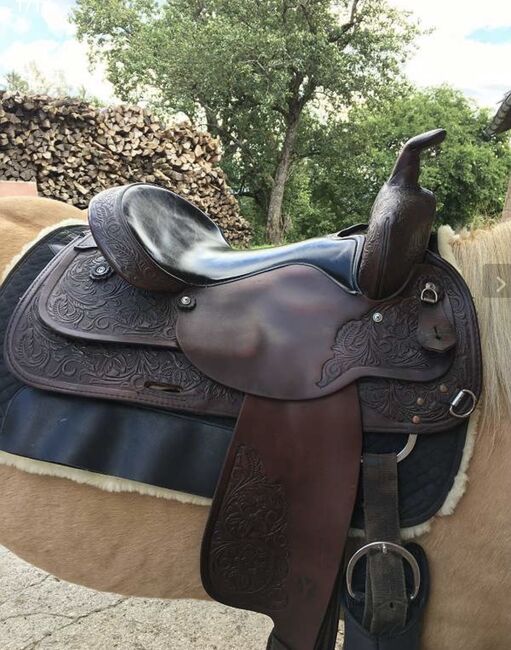 Westernsattel, Circle Y Brand, Anna-Lena Bachmayr, Western Saddle, Vorderstoder 