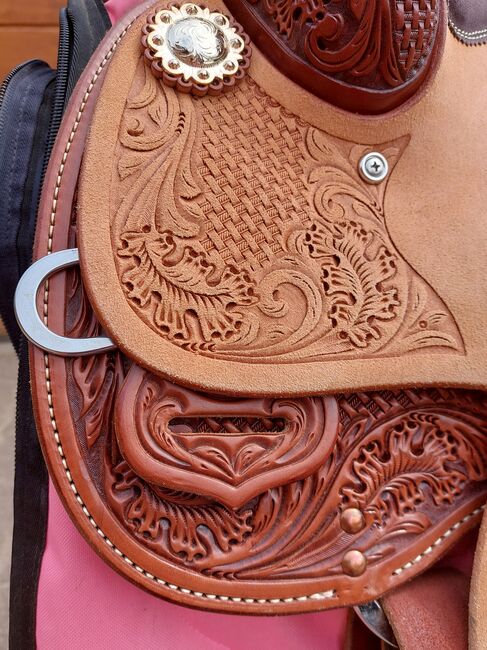 Westernsattel Circle L, Circle L Saddlery, Carina, Western Saddle, Escheburg, Image 2