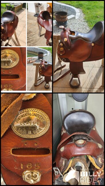 Westernsattel continental, Continental saddlery classic Ider , Manuela Hubner , Western Saddle, Ortenburg , Image 5