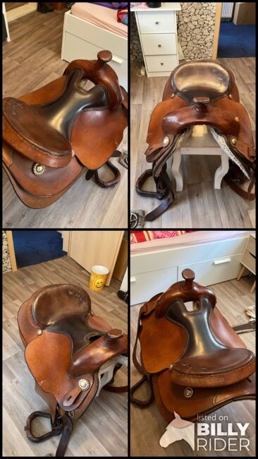 Westernsattel, Continental , Svenja , Western Saddle, Hinte, Image 13