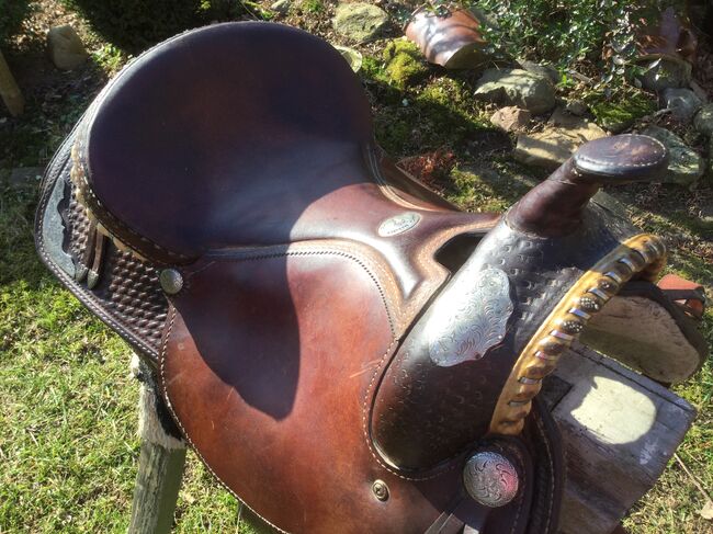 Westernsattel, Dakota Saddlery, Svenja Mielke, Western Saddle, Warringholz , Image 3