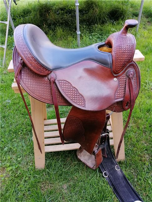 Westernsattel, Deubber & Partner, B.Klippstein, Western Saddle, Langenenslingen