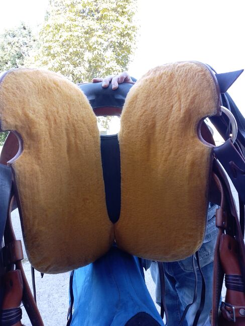 Westernsattel, Deuber Flex Fit Vario, birgit, Lambskin Pad, Bietigheim-Bissingen, Image 2