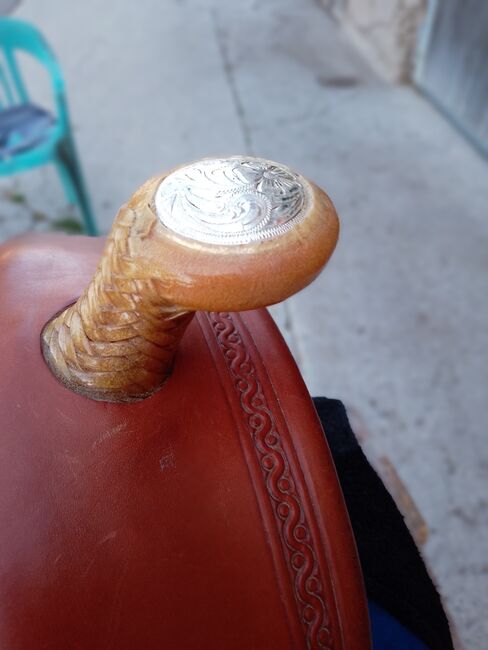Westernsattel, Deuber Flex Fit Vario, birgit, Lambskin Pad, Bietigheim-Bissingen, Image 3