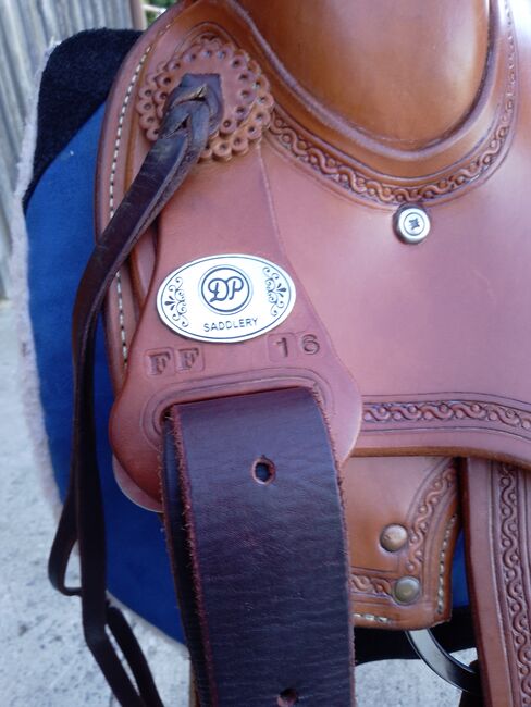 Westernsattel, Deuber Flex Fit Vario, birgit, Lambskin Pad, Bietigheim-Bissingen, Image 5