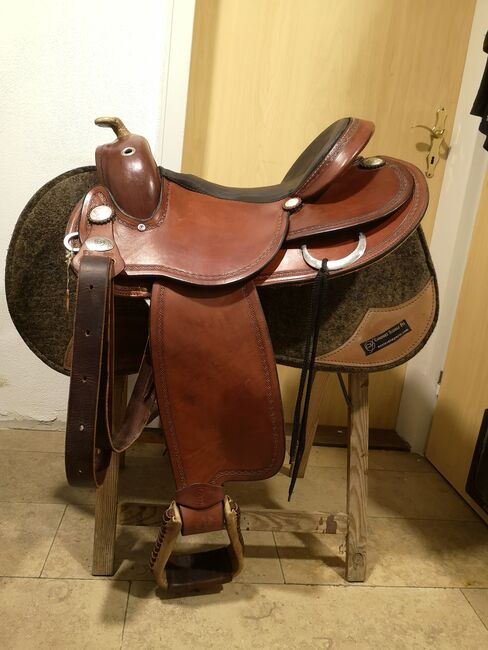 Westernsattel, Deuber&Partner FLEX FIT Vario memphis Reiner 7705, Jacqueline Schwab , Western Saddle, Monheim, Image 6