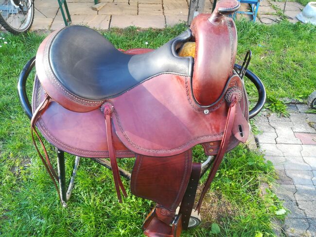 Westernsattel, Deuber und Partner Flex vario1305, Shirley Gerhardt, Western Saddle, Monzingen , Image 6