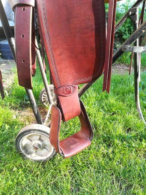 Westernsattel, Deuber und Partner Flex vario1305, Shirley Gerhardt, Western Saddle, Monzingen , Image 9