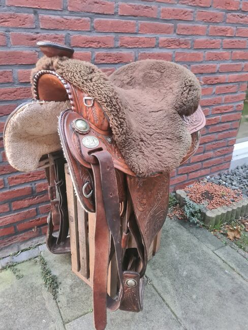 Western zadel, Double RR , Mandy , Western Saddle, Sneek, Image 3