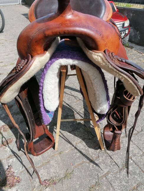 Westernsattel Equiflex Continental 186 XXL sehr breit & kurz, Equiflex  186, Cowgirl , Western Saddle, Hahnstätten , Image 9