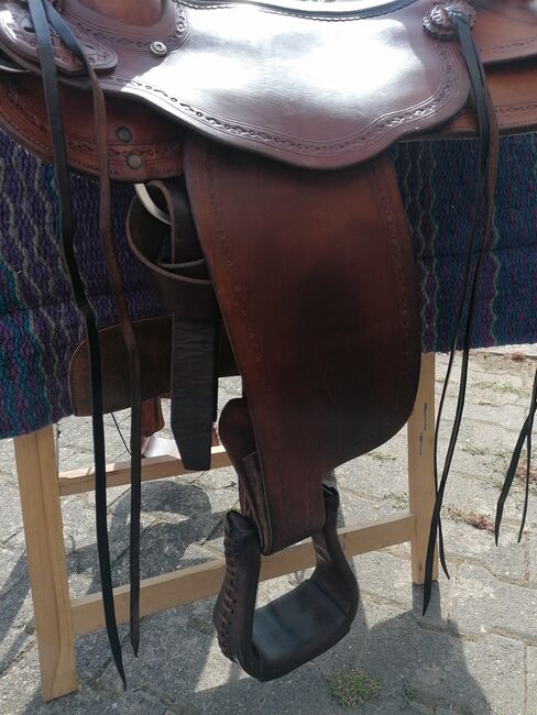 Westernsattel Equiflex Continental 186 XXL sehr breit & kurz, Equiflex  186, Cowgirl , Western Saddle, Hahnstätten , Image 5