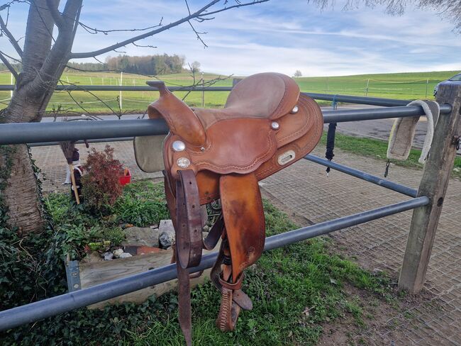 Westernsattel, Equiflex, Nicole Liechti, Western Saddle, Bargen