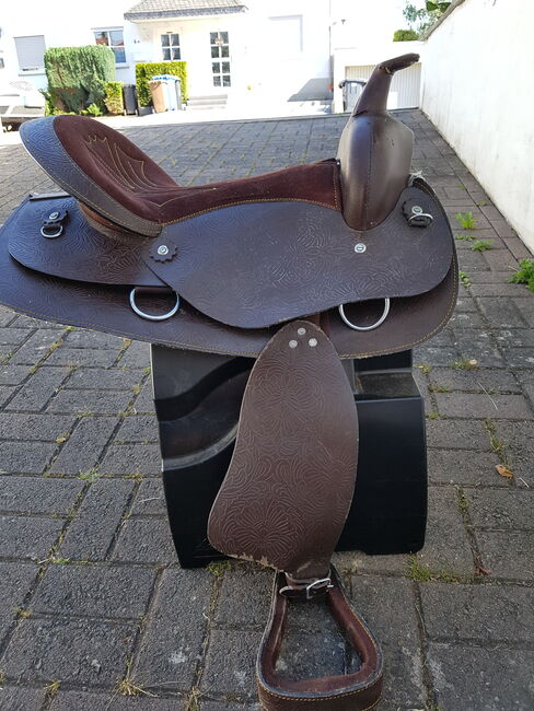 Westernsattel gebraucht, unbekannt  unbekannt, Claudia Schwenk-Bouffier  , Western Saddle, Hünstetten 