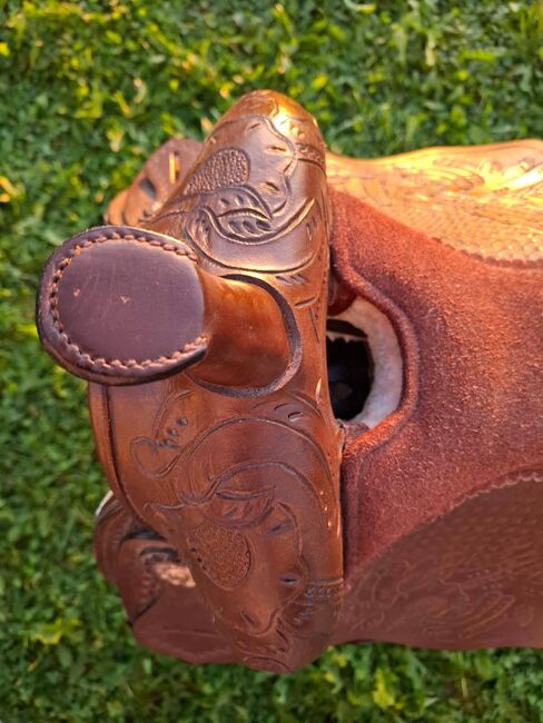 Westernsattel, Handgefertigt, Konrad, Western Saddle, Steinhaus, Image 6