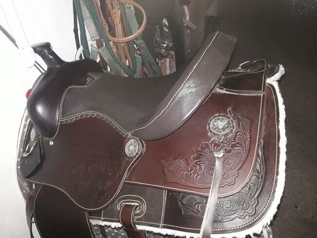 Westernsattel, Kerbel Westernsattel, Lena Dotter, Western Saddle, Freiamt, Image 2