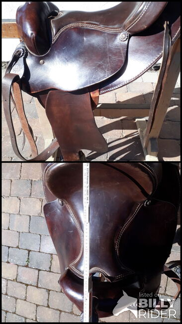 Westernsattel Montana gebraucht, Montana Saddlery, Eva Grünewald, Western Saddle, Mömbris, Image 3