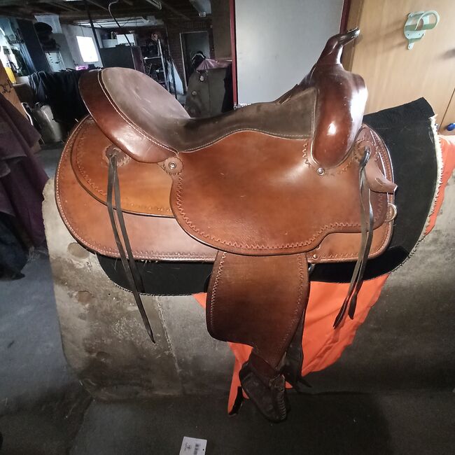 Western Sattel, Montana USA, Sylvia Haneklaus, Western Saddle, Nordhorn, Image 4