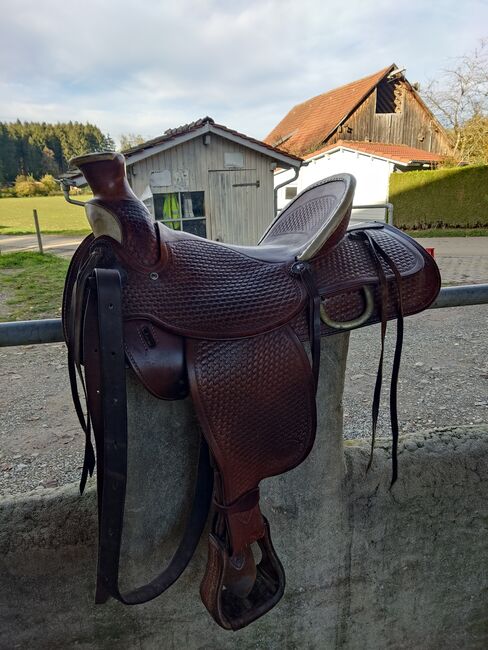 Westernsattel, Anna Eberhart, Western Saddle, Ebersbach-Musbach, Image 2