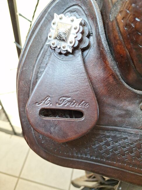 Westernsattel, Schoolmann , Western Saddle, Hinte, Image 5
