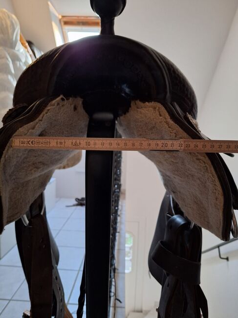 Westernsattel, Schoolmann , Western Saddle, Hinte, Image 2