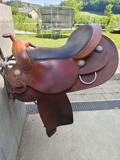 Westernsattel Triple W, Triple W  8550, NH, Western Saddle, Heimschuh, Image 2
