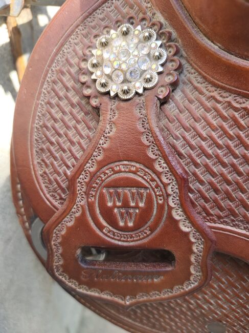 Westernsattel Triple W, Triple W  8550, NH, Western Saddle, Heimschuh