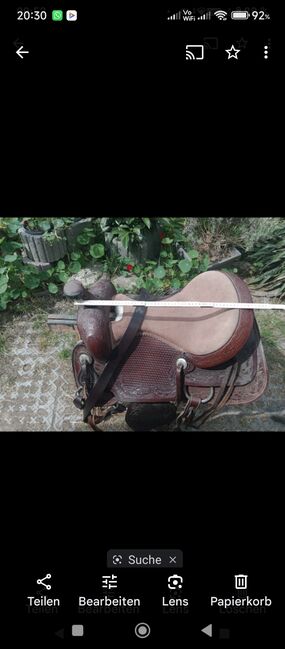 Westernsättel NEU braun und schwarz NEU, Melanie Leder , Western Saddle, Süsel, Image 2