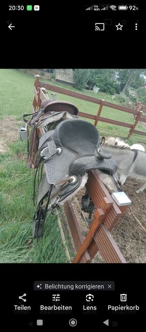Westernsättel NEU braun und schwarz NEU, Melanie Leder , Western Saddle, Süsel, Image 3