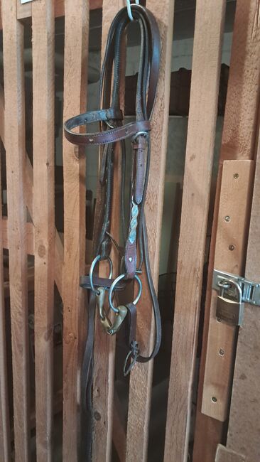 Westerntrense mit doppelt gebrochenen Gebiss, Tina, Bridles & Headstalls, Frankenthal (Pfalz)