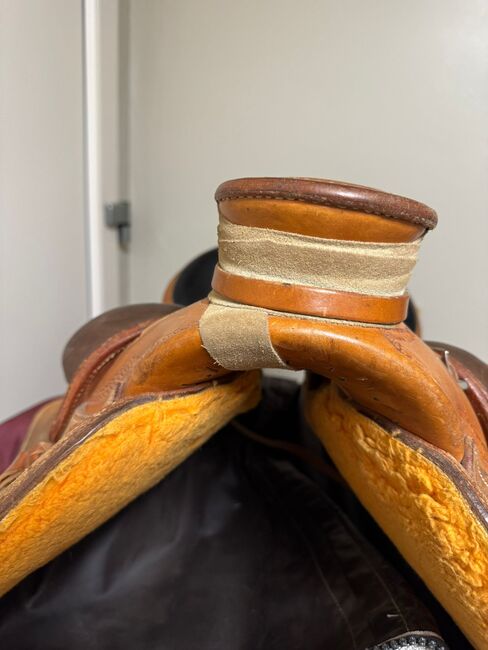selle westerne de travail de ranch, GIANNA GHIAZZA TRAVAIL DE RANCH, MAURICE VERDENNE, Western Saddle, AYWAILLE, Image 4