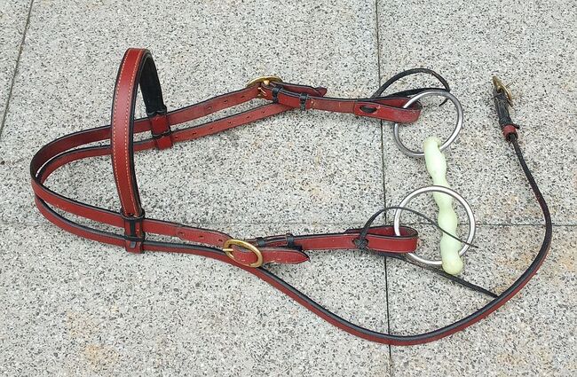 Western-Zaum mit Kunststoff-Stange, Annette Peterlick, Bridles & Headstalls, Dischingen
