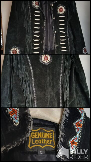 Westernjacke aus echtem Wildleder, Bibi, Reitjacken, Mäntel & Westen, Bad Bentheim, Abbildung 4