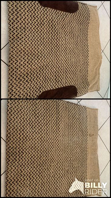 Westernpad 77x77 cm mit Lederapplikation, Westernpad, Katharina Leis, Western Pads, Schwarzenbach, Image 3