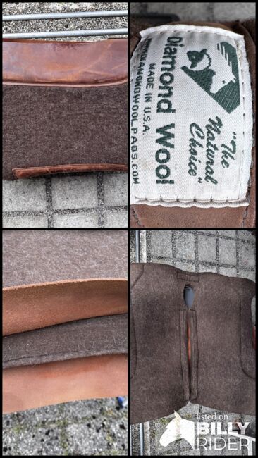 Filz Westernpad von Diamond Wool, Diamond Wool, Buser Beatrice, Western Pads, Effretikon, Image 5