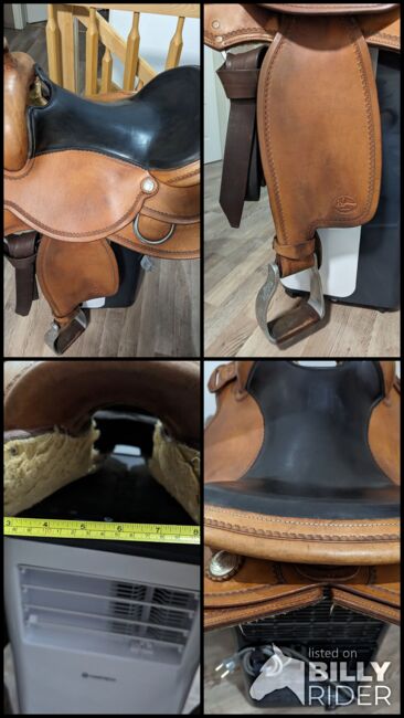 Westernsattel von Ralf Dinsinger mit XFull Flex-Baum, Ralf Dinsinger custom by AK Sattlery, Martina , Western Saddle, Cremlingen, Image 10