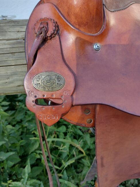 Westernsattel Double saddlery, 16er Sitz, Full quarter, Double saddlery 1031, Salzgeber Anja, Western Saddle, Bad Griesbach , Image 4