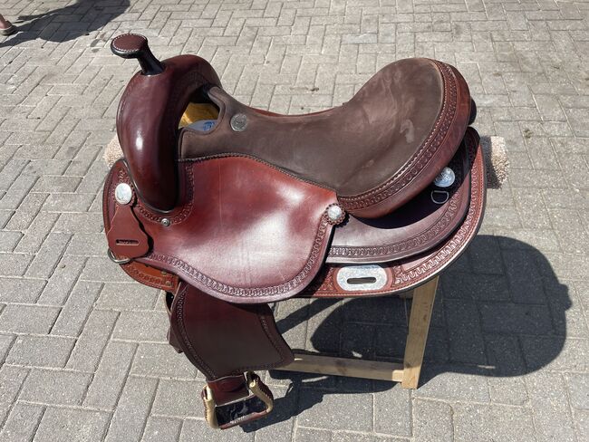 Westernsattel fürs Kaltblut 17 Zoll,  Circle L B50340, Manuela Hielscher, Western Saddle, Wittmund, Image 7