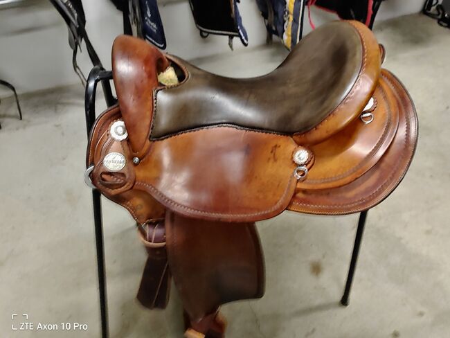 Westernsattel für kurze/breite Pferderücken, Continental Saddlery, Martin Over , Western Saddle, Oelsberg, Image 3