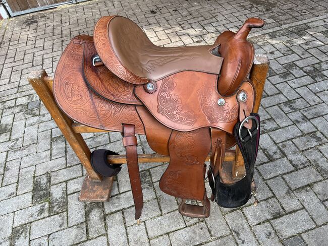 Westernsattel gut erhalten, Lara, Western Saddle, Lingen, Image 4