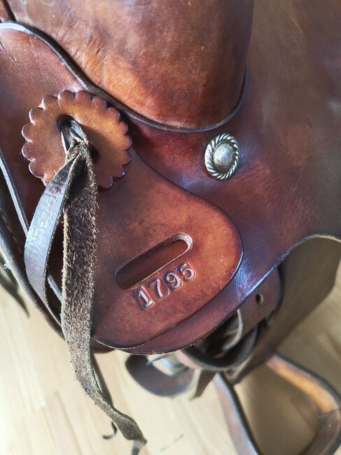 Westernsattel 16" / Arbeits-/ Roping-Sattel / mit Patina, Unbekannt  1795, Birgit, Westernsattel, Leipzig, Abbildung 7