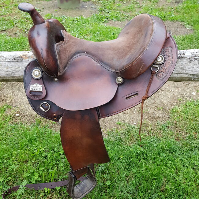 Westernsattel Big Horn, Big Horn, Andrea, Westernsattel, Esternberg