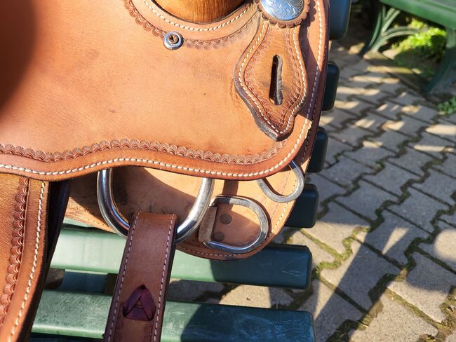 Westernsattel Braun breit weicher Sitz, Melanie , Westernsattel, Mönchengladbach , Abbildung 4