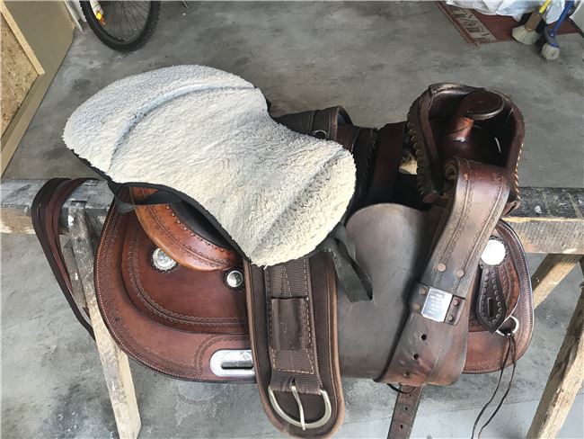 Westernsattel Continental Equiflex Alabama USA Gr 16 Sattel, Continental Equiflex Alabama USA, Monika Spicker, Western Saddle, Dienhausen, Image 6