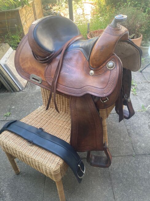 Westernsattel, Continental Saddlery Co., Janina Röhrig, Westernsattel, Braunfels, Abbildung 5