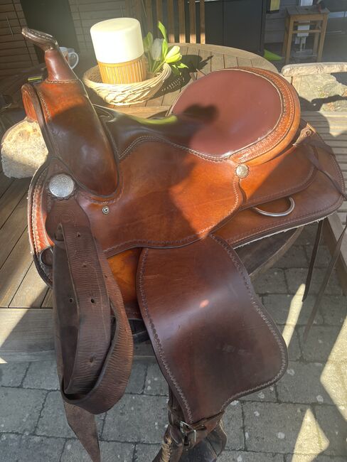 Westernsattel Continental Saddlery, Continental Saddlery Westernsattel, Katharina Wetzler, Western Saddle, Ulmen