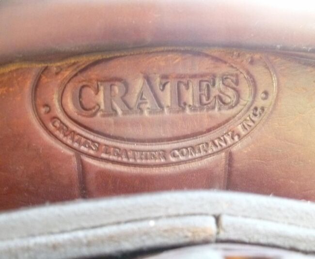Westernsattel Crates Trail Basic FQ 15.5 braun gerader Pferderücken, Crates Leather Company Trail Basic, Reitartikelbörse (Reitartikelbörse - Onlinevertrieb für Wanderreiter), Westernsattel, Grevenbroich, Abbildung 6